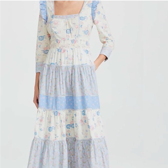 Love Shack Fancy Lyna  dress . Size 6  New with tag - Picture 1 of 3